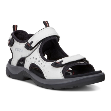 ECCO Sandale Offroad Andes II (Nubukleder) weiss Damen