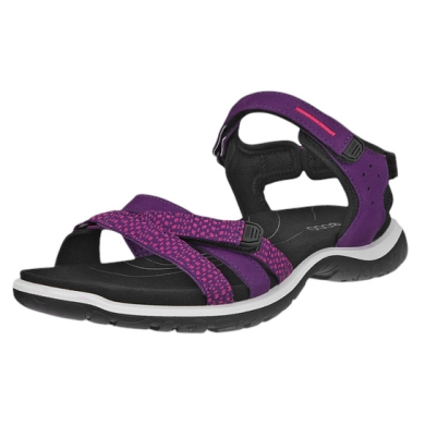 ECCO Sandale Offroad Roam Lea Tex (Premium-Leder) violett/schwarz Damen