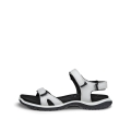 ECCO Sandale Offroad Roam (Vollnarbenleder) weiss Damen