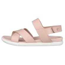 ECCO Sandale Samara 4 Strap (Vollnarbenleder) rosa Damen