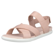 ECCO Sandale Samara 4 Strap (Vollnarbenleder) rosa Damen