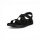 ECCO Sandale Soft (Premium-Leder) schwarz Damen