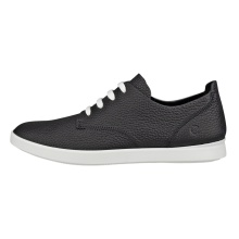 ECCO Sneaker Leisure Lace Up (weiches Premium-Leder) schwarz Damen