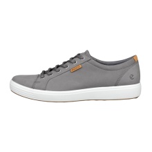 ECCO Sneaker Mens Soft 7 (aus Premium-Leder) grau Herren