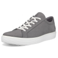 ECCO Sneaker Soft 60 (Premium-Leder) grau Herren