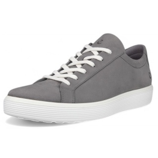 ECCO Sneaker Soft 60 (Premium-Leder) grau Herren