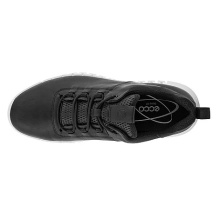 ECCO Sneaker Gruuv Lea (aus Nubukleder) schwarz/weiss Herren