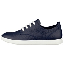 ECCO Sneaker Leisure Lace Up (weiches Premium-Leder) navyblau Damen