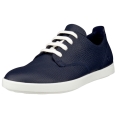 ECCO Sneaker Leisure Lace Up (weiches Premium-Leder) navyblau Damen