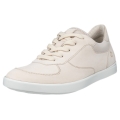 ECCO Sneaker Leisure Oxford (Premium-Leder) limestone Damen