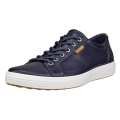 ECCO Sneaker Mens Soft 7 (aus Premium-Leder) navyblau Herren
