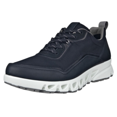 ECCO Sneaker Multi-Vent Gtxs Tex Lea (Vollnarbenleder, wasserdicht) schwarz Herren