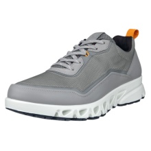 ECCO Sneaker Multi-Vent Gtxs Tex Lea (Vollnarbenleder, wasserdicht) grau Herren