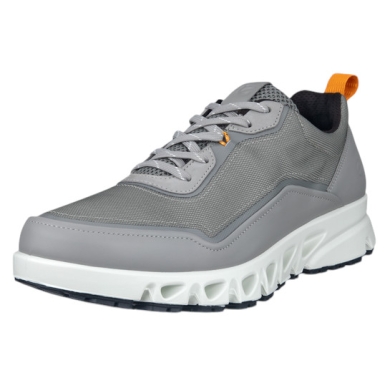 ECCO Sneaker Multi-Vent Gtxs Tex Lea (Vollnarbenleder, wasserdicht) grau Herren