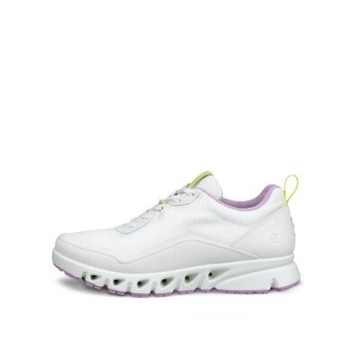 ECCO Sneaker Multi-Vent GTX (Leder/Textil, wasserdicht) 2026 weiss/lavender Damen