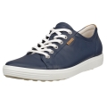 ECCO Sneaker Soft 7 (Nubukleder) navyblau Damen