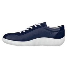 ECCO Sneaker Soft Zero (ECCO-Leder) navyblau/weiss Herren