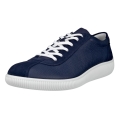 ECCO Sneaker Soft Zero (ECCO-Leder) navyblau/weiss Herren