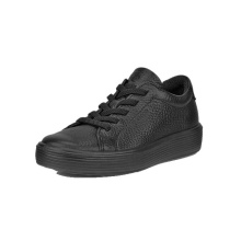 ECCO Sneaker Soft 60 (ECCO Leder) schwarz Kinder