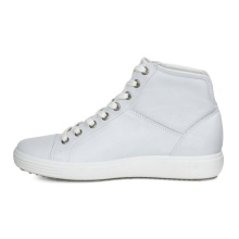 ECCO Sneaker Soft 7 High (leichte und flexible Sohle) weiss Damen