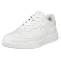 ECCO Sneaker Street Court Lea (Premium-Leder) weiss Damen