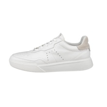 ECCO Sneaker Street Court Lea (Premium Leder) weiss Herren