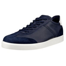 ECCO Sneaker Street Lite Low (Leder) navyblau Herren
