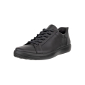 ECCO Sneaker Soft 7 Easy Slip Lace (Premium-Leder) schwarz Herren