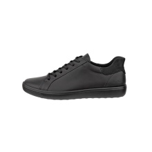 ECCO Sneaker Soft 7 Easy Slip Low (Premium-Leder) schwarz Damen