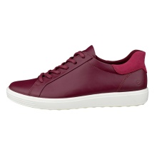 ECCO Sneaker Soft 7 Easy Slip Low (Premium-Leder) pflaumeviolett Damen