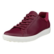 ECCO Sneaker Soft 7 Easy Slip Low (Premium-Leder) pflaumeviolett Damen