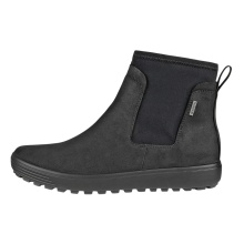 ECCO Stiefelette Soft 7 Tred Chelsea GTX (Nubukleder, wasserdicht) schwarz Damen