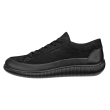 ECCO Sneaker Soft Zero WP (Premium-Leder, wasserdicht) schwarz Damen