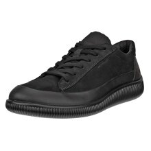 ECCO Sneaker Soft Zero WP (Premium-Leder, wasserdicht) schwarz Damen