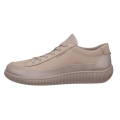 ECCO Sneaker Soft Zero WP (Premium-Leder, wasserdicht) hellbraun Damen