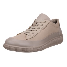 ECCO Sneaker Soft Zero WP (Premium-Leder, wasserdicht) hellbraun Damen