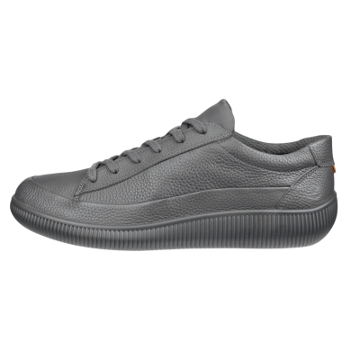 ECCO Sneaker Soft Zero WP (Premium-Leder, wasserdicht) grau Herren