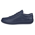 ECCO Sneaker Soft Zero WP (Premium-Leder, wasserdicht) marineblau Herren