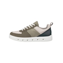 ECCO Sneaker Street 720 GTX (Glattleder, wasserdicht) grau/bunt Herren
