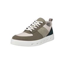 ECCO Sneaker Street 720 GTX (Glattleder, wasserdicht) grau/bunt Herren