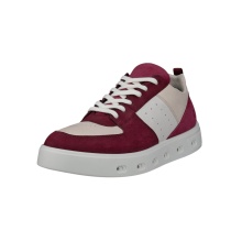 ECCO Sneaker Street 720 (Leder, wasserdicht) rot/weiss Damen