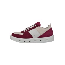 ECCO Sneaker Street 720 (Leder, wasserdicht) rot/weiss Damen