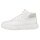 ECCO Alltag-Travelschuhe Street Court High-Top (Premium-Leder) weiss Damen