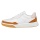 ECCO Sneaker Street Court Lea (Premium-Leder) weiss/orange Damen