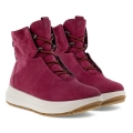 ECCO Winterstiefel Solice Mid GTX (Yak-Leder, wasserdicht) pinkrot Damen