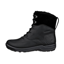 ECCO Winterstiefel Trace Lite WP Mid Boot (Nubukleder, wasserdicht, warm) schwarz Damen