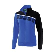 Erima Trainingsjacke 5C (elastisch, feuchtigkeitsregulierend) navyblau/schwarz Damen