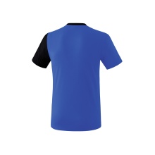 Erima Sport-Tshirt 5C blau/schwarz/weiss Jungen