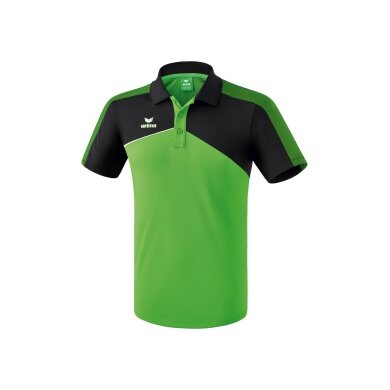 Erima Sport-Polo Premium One 2.0 grün/schwarz/weiss Jungen