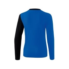 Erima Sport-Langarmshirt 5C royalblau/schwarz Damen